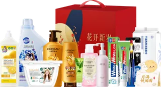 欧莱雅自然堂秋序月礼洗护清洁11件套