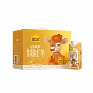 认养一头牛A2娟姗纯牛奶250ml*10盒