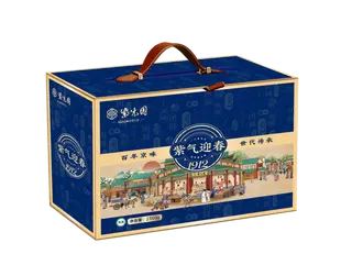 紫光园-紫气迎春清真熟食礼盒2350g
