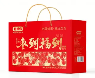 好想你枣到福到礼盒840g
