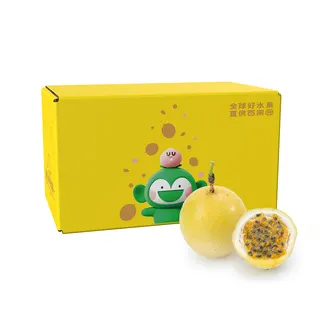 百果园黄金百香果（大）3斤彩箱装（单果重70g-90g）