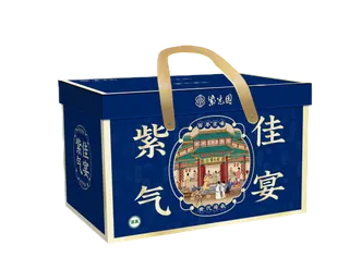 紫光园-紫气佳宴清真熟食礼盒2550g