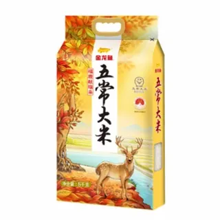 金龙鱼福鹿献瑞来五常大米5kg
