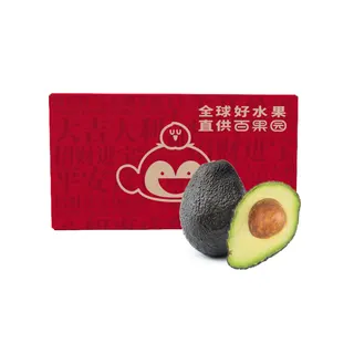 百果园招牌-青魁即食牛油果（中）8粒彩箱装