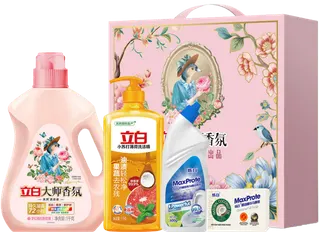 立白大师香氛沁香生活洁净4件套