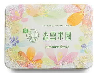 美心森雪果园冰皮月饼礼盒480g
