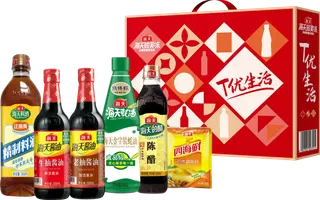 海天·T优生活调味品礼盒-经典装2300ml+780g
