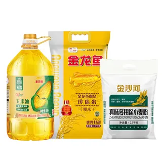 26金龙鱼/金沙河臻选粮油礼D（不含彩盒）