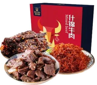 科尔沁什锦牛肉礼盒510g