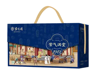紫光园-紫气满堂清真熟食礼盒1600g