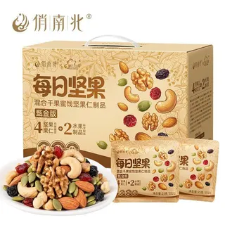 俏南北甄金每日坚果礼600g