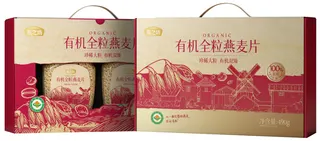 燕之坊有机全粒燕麦片礼盒1.8kg
