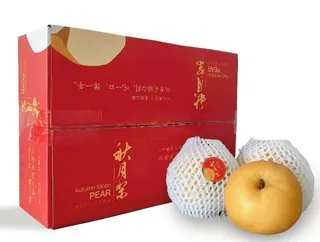 山东莱阳秋月梨天地盖礼盒