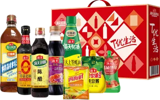海天·T优生活调味品礼盒-特级高端2300ml+1405g