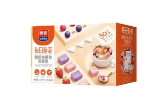 西麦每日燕麦酸奶块果粒燕麦脆1050g