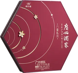 广州酒家八星礼月月饼礼盒1260g