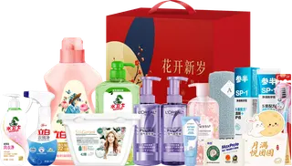 欧莱雅立白秋序月礼洗护清洁13件套