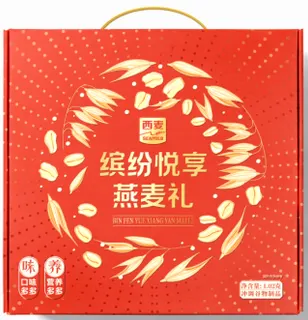 西麦缤纷悦享燕麦礼礼盒1020g