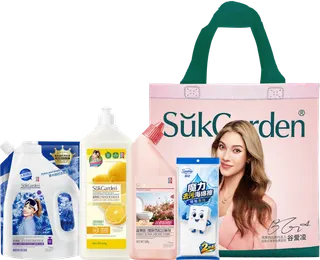 SukGarden蔬果园全屋留香清洁4件套（手提款）