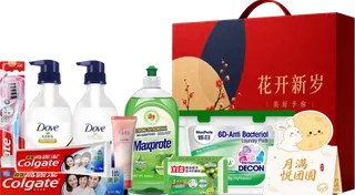 多芬高露洁秋序月礼洗护清洁8件套