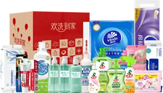 花王狮王维达洁净护家」个护纸品全能17件套