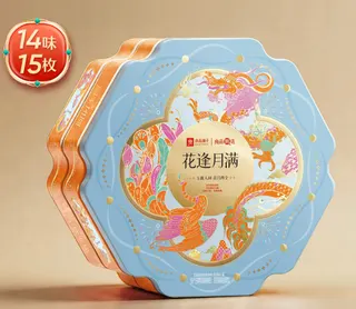 九州珍味月·花逢月满750g