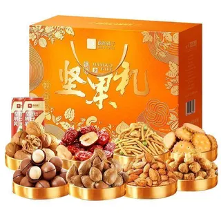 良品铺子-乐福坚果1560g
（4坚果1果1炒）