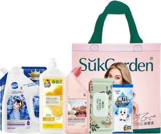 SukGarden蔬果园全屋留香清洁5件套（手提款）