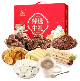 科尔沁臻选牛礼礼盒660g
