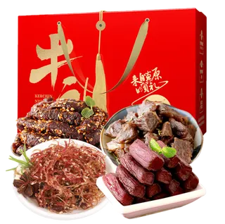 科尔沁牛肉牛礼礼盒500g