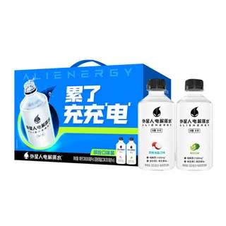 外星人 电解质水缤纷口味装300ml*10瓶