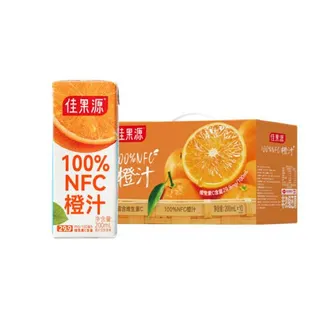 佳果源 100%NFC橙汁200ml*10礼盒装