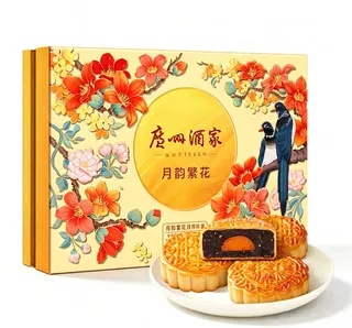 【广州酒家】
月韵繁花月饼560g