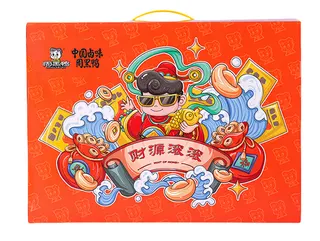 【周黑鸭】财源滚滚礼盒840g