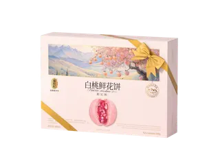 白桃鲜花饼500g（盒装）
代发2盒起发