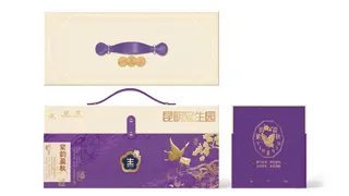 昆明冠生园多彩滇味紫韵盈秋1020g