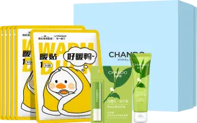 自然堂焕润暖冬护理3件套