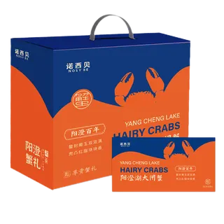 诺西贝阳澄湖大闸蟹398型6只（各3只）